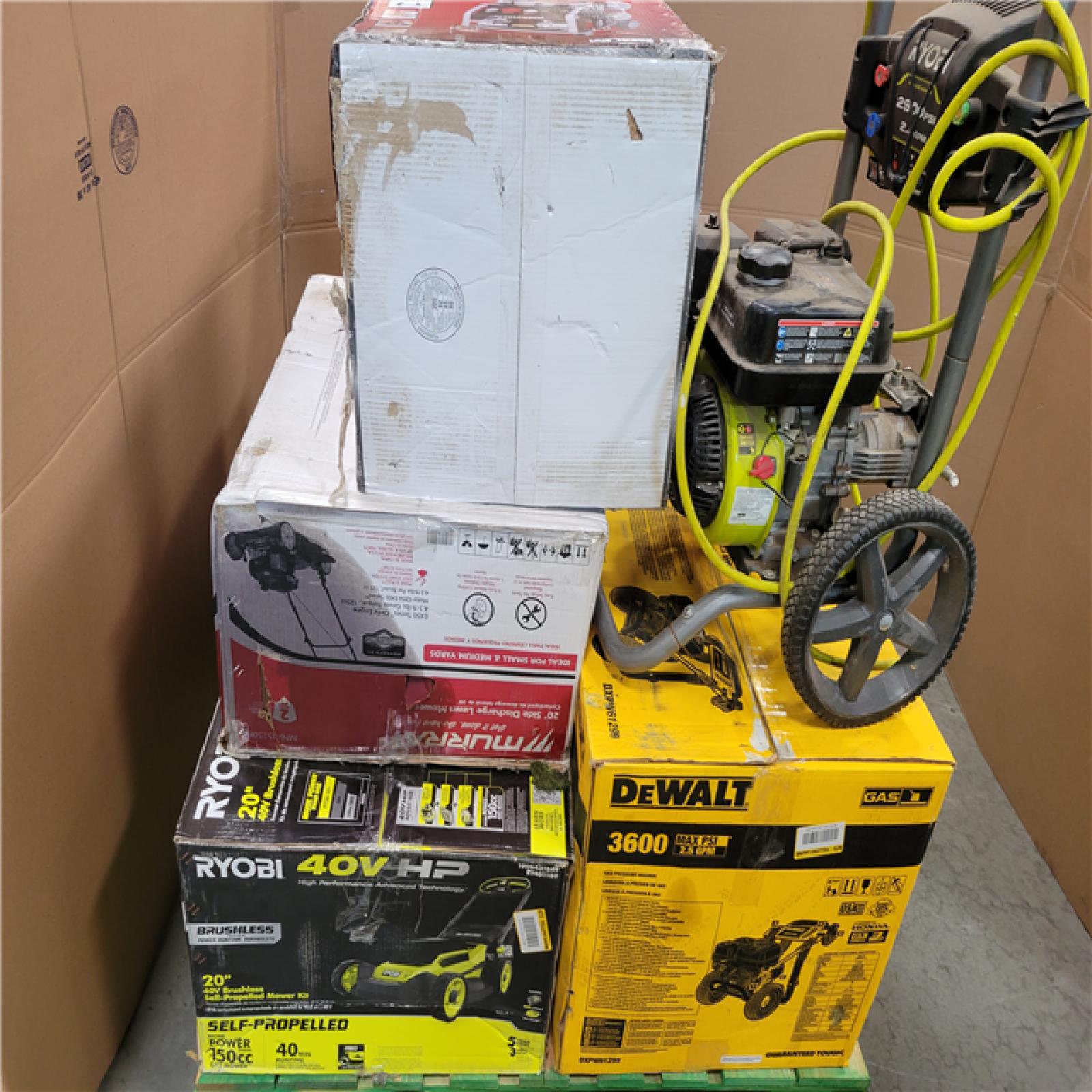 CALIFORNIA AS-IS OUTDOOR POWER EQUIPMENT