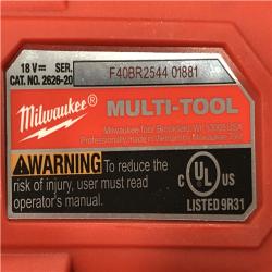 AS-IS Milwaukee 18V Lithium-Ion Cordless Oscillating Multi-Tool (Tool-Only)