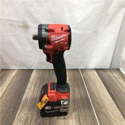 AS-IS Milwaukee  FUEL 18V Lithium-Ion Brushless Cordless 1/2 in. Compact Impact Wrench with Friction Ring Kit