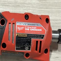 AS-IS Milwaukee FUEL 12V Lithium-Ion Brushless Cordless 1/4 in. Straight Die Grinder (Tool-Only)