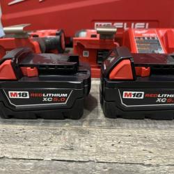 AS-IS Milwaukee FUEL 18V Lithium-Ion Brushless Cordless Hammer Drill and Impact Driver Combo Kit
