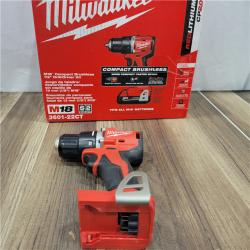 AS-IS Milwaukee M18 3601-22CT Drill/Driver Kit  Battery Included  18 V  1/2 in Chuck