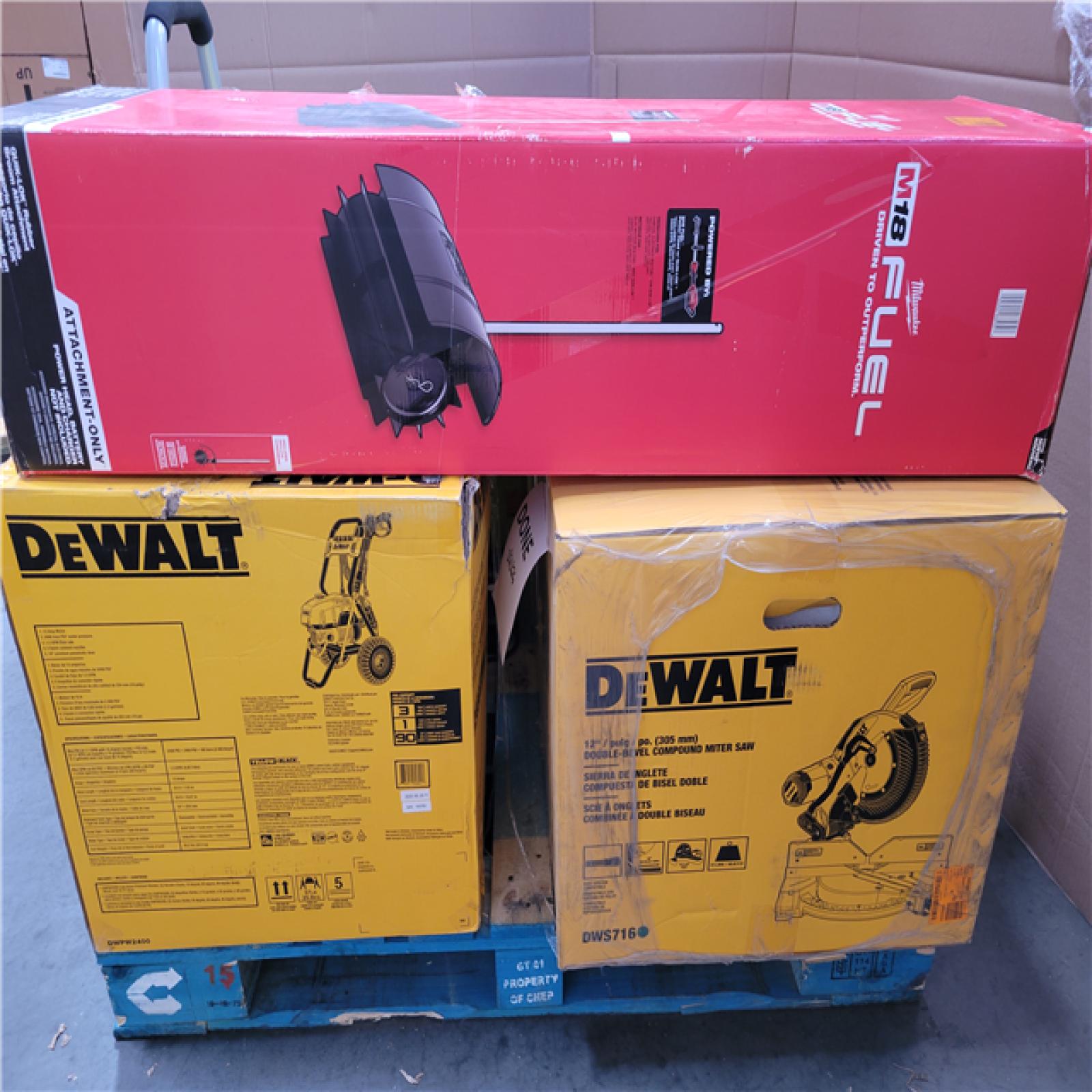 CALIFORNIA AS-IS TOOL PALLET