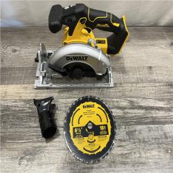 AS-IS DEWALT 20V MAX Cordless Brushless 6-1/2 in. Sidewinder Style Circular Saw (Tool Only)