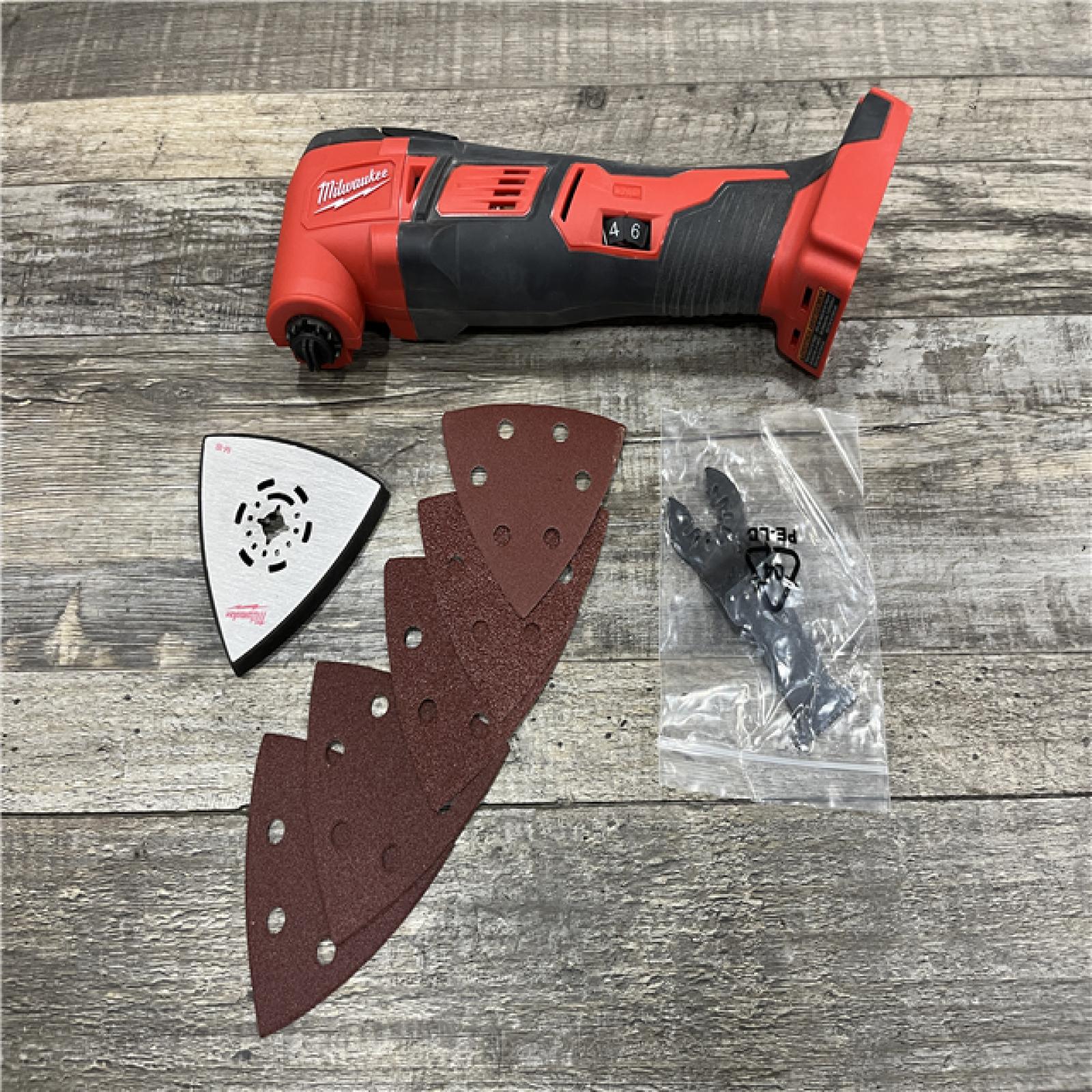 AS-IS Milwaukee 18V Lithium-Ion Cordless Oscillating Multi-Tool (Tool-Only)