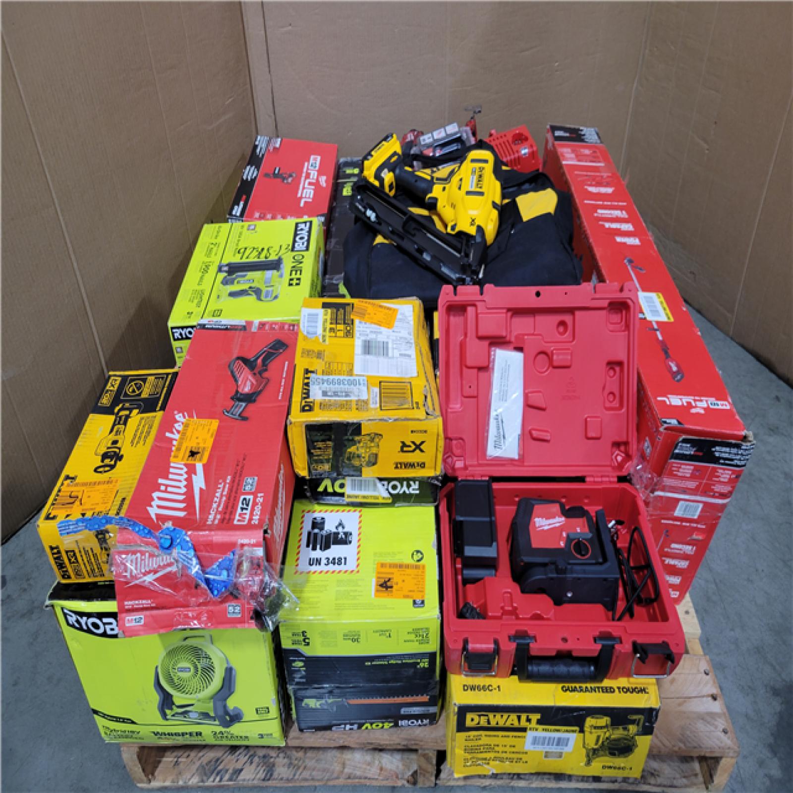 CALIFORNIA AS-IS TOOL PALLET