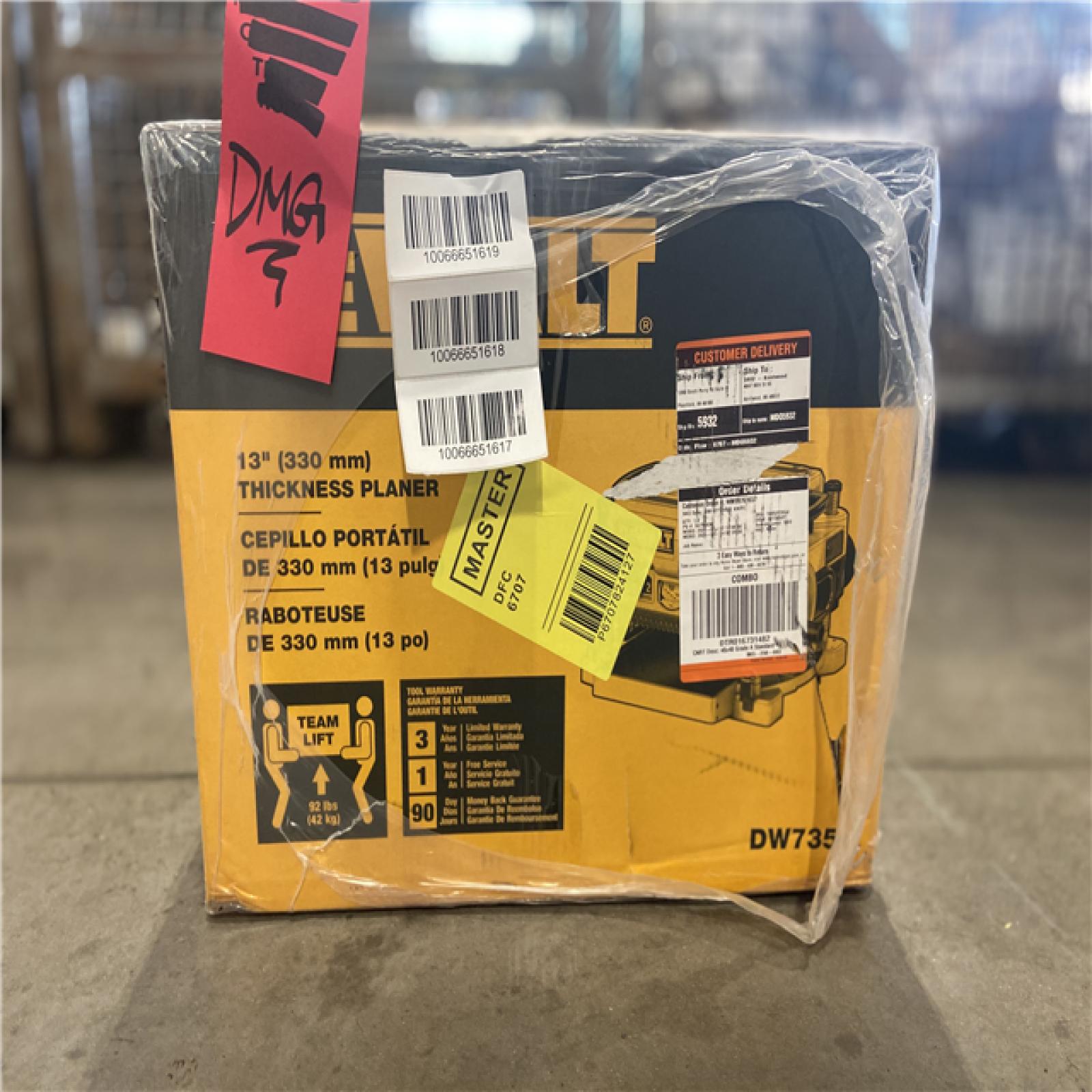 DALLAS LOCATION - DEWALT 15 Amp Corded 13 in. Planer