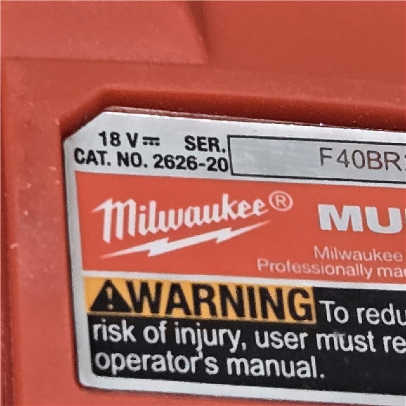 AS-IS Milwaukee 2626-20 M18 Lithium-Ion Cordless Multi-Tool (Tool Only)