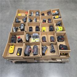 DALLAS LOCATION AS-IS- BATTERY PALLET