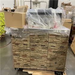 DALLAS LOCATION - SPIRE 5-Burner Built-In Propane Gas Stone Island Grill in Terra Rosa