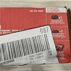 NEW! - Milwaukee M18 18-Volt Lithium-Ion Starter Kit