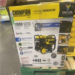 Dallas Location - As-Is Champion Power Equipment 11 500/9200-Watt Fuel Portable Generator