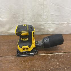 AS-IS DEWALT 20V MAX XR Brushless Cordless 1/4 Sheet Variable Speed Sander (Tool Only)