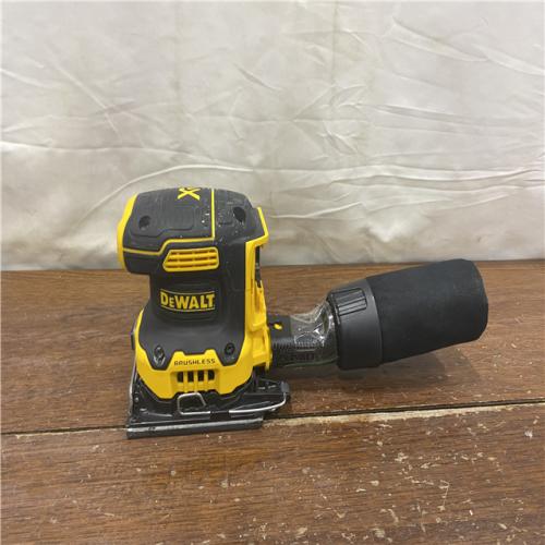 AS-IS DEWALT 20V MAX XR Brushless Cordless 1/4 Sheet Variable Speed Sander (Tool Only)