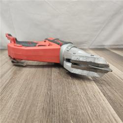 AS-IS- Milwaukee M18 18V Lithium-ion Cordless 18-gauge Double Cut Metal Shear (Tool-Only)