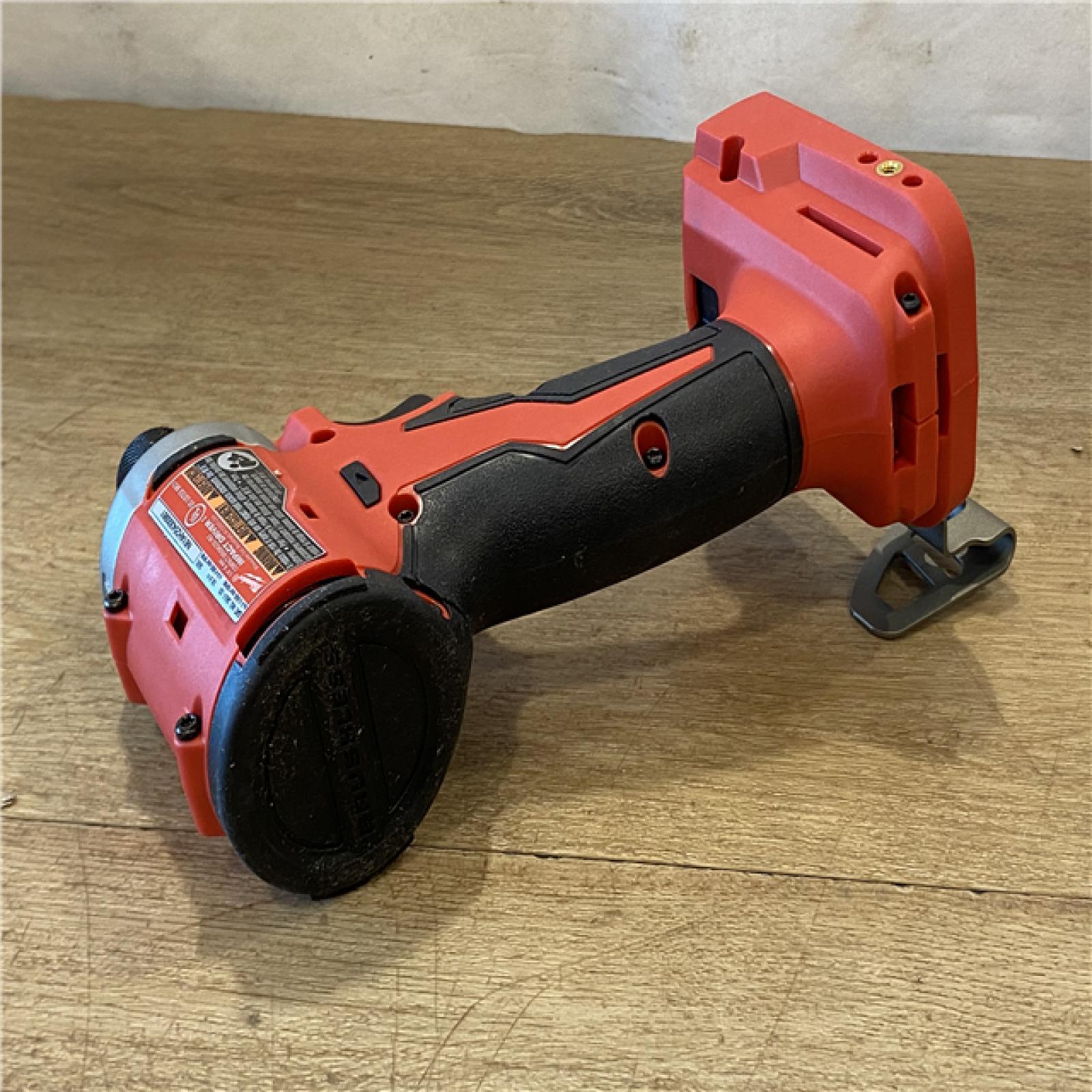 AS-IS Milwaukee 18V Lithium-Ion Compact Brushless Cordless 1/4 in. Impact Driver (Tool-Only)