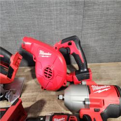 HOUSTON LOCATION - AS-IS Milwaukee 18-Volt Lithium-Ion Cordless (9-Tool) Combo Kit