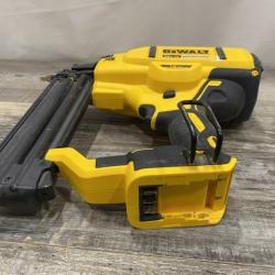 AS-IS DEWALT 20V MAX XR Lithium-Ion Electric Cordless 18-Gauge Brad Nailer (Tool Only)