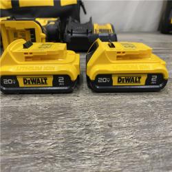 AS-IS DEWALT ATOMIC 20-Volt MAX Lithium-Ion Cordless Combo Kit