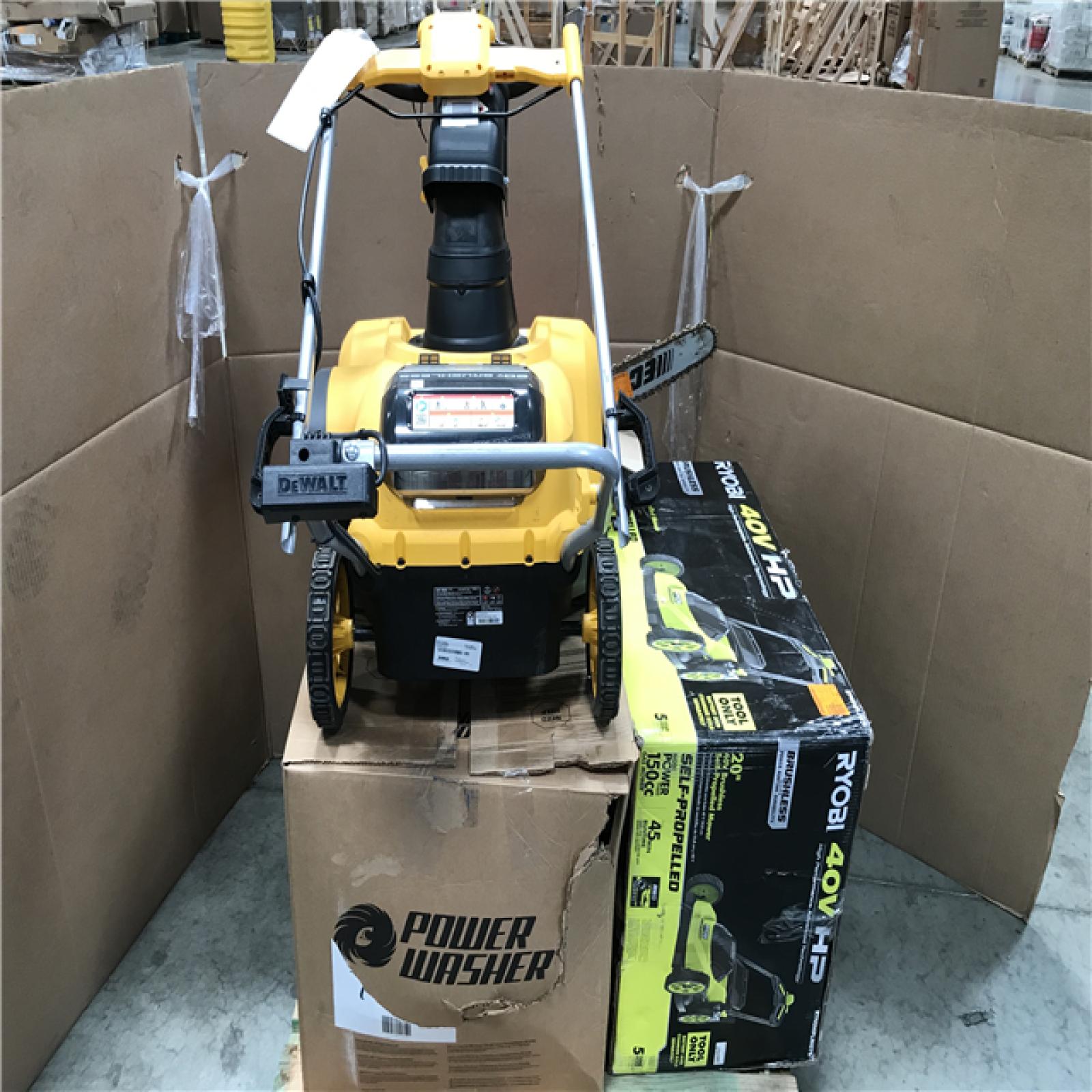 California As-Is OUTDOOR POWER EQUIPMENT