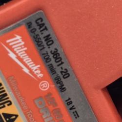 AS-IS Milwaukee 3601-22CT M18 18V Drill/Driver Kit