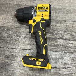 AS-IS DEWALT ATOMIC 20V Lithium-Ion Cordless 1/2 in. Hammer Drill Kit