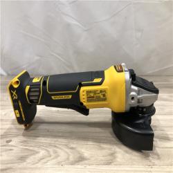 AS-IS DEWALT 20V MAX XR Cordless 4.5 in. Paddle Switch Small Angle Grinder (Tool Only)