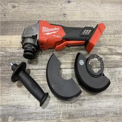 AS-IS Milwaukee FUEL 18V Lithium-Ion Brushless Cordless 4-1/2 in./5 in. Grinder w/Paddle Switch (Tool-Only)