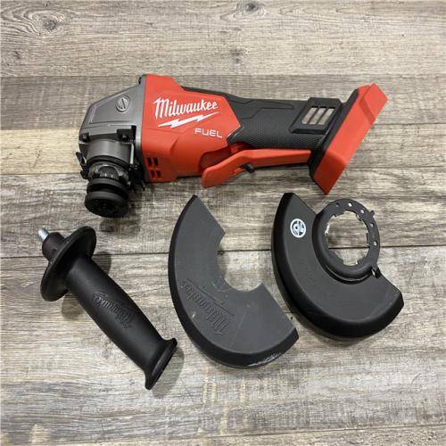 AS-IS Milwaukee FUEL 18V Lithium-Ion Brushless Cordless 4-1/2 in./5 in. Grinder w/Paddle Switch (Tool-Only)