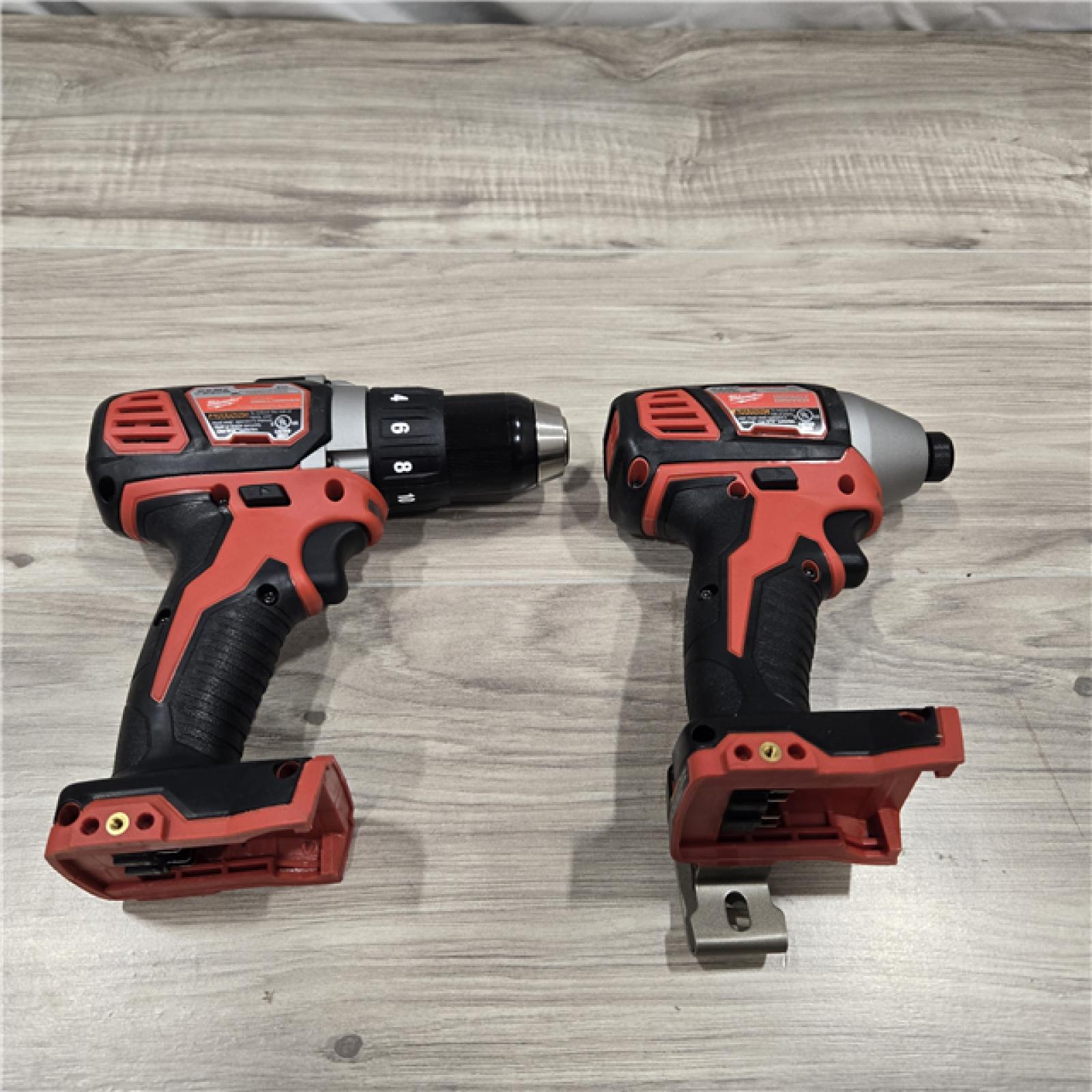 LIKE NEW! - Milwaukee 18V Cordless Brushed 2-Tool Drill/Driver and Impact Driver Kit