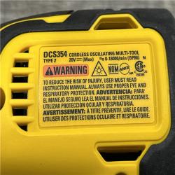 AS-IS DEWALT ATOMIC 20V MAX Cordless Brushless Oscillating Multi Tool Kit
