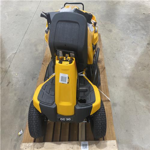 Houston Location - AS-IS Outdoor Power Equipment CUB CADET 30 IN SIT DOWN MOWER