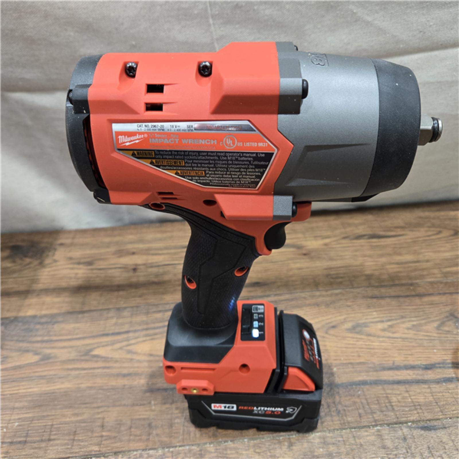 AS-IS Milwaukee M18 FUEL 1/2 High Torque Impact Wrench with Friction Ring Kit