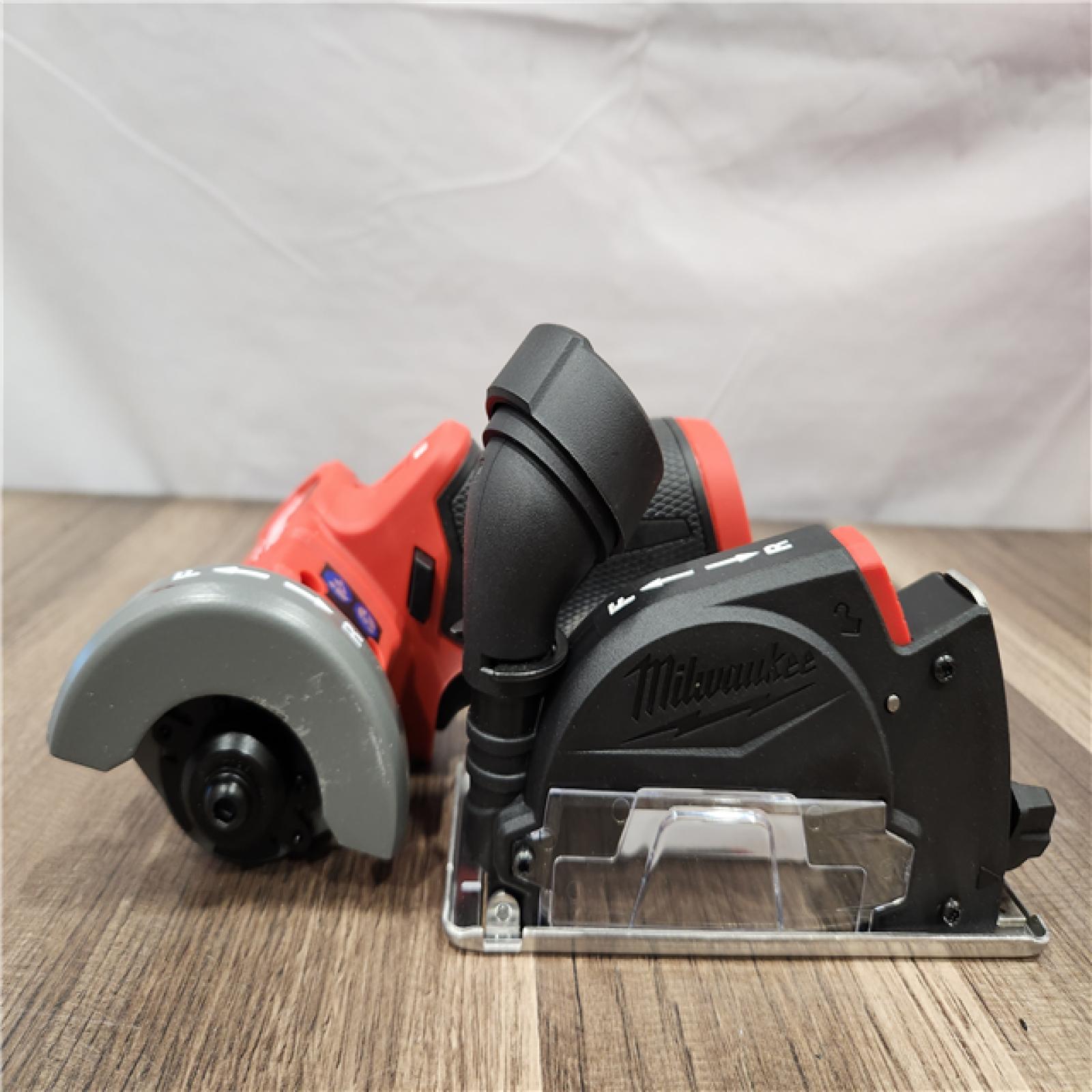 AS-IS- Milwaukee M12 FUEL 12V Lithium-Ion Brushless Cordless 3 in. Cut Off Saw (Tool-Only)