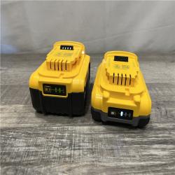 AS-IS DEWALT 20V MAX Lithium-Ion Starter Kit with 4.0 Ah and 5.0 Ah Batteries and Charger