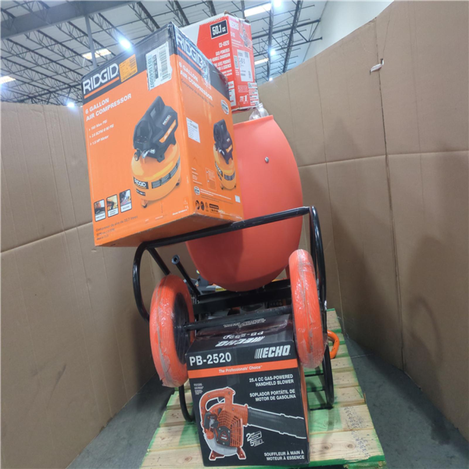 CALIFORNIA AS-IS OUTDOOR POWER EQUIPMENT