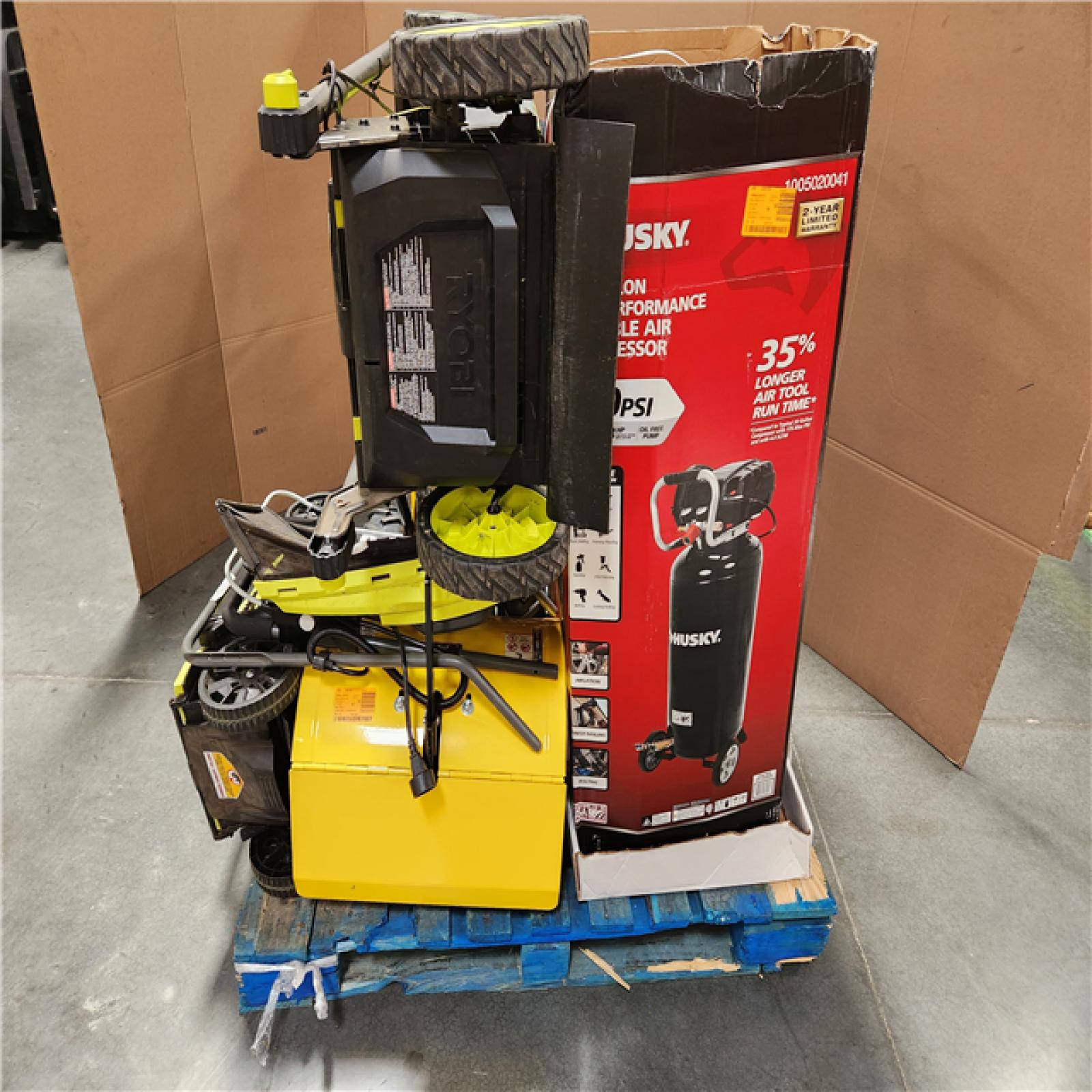 CALIFORNIA AS-IS OUTDOOR POWER EQUIPMENT
