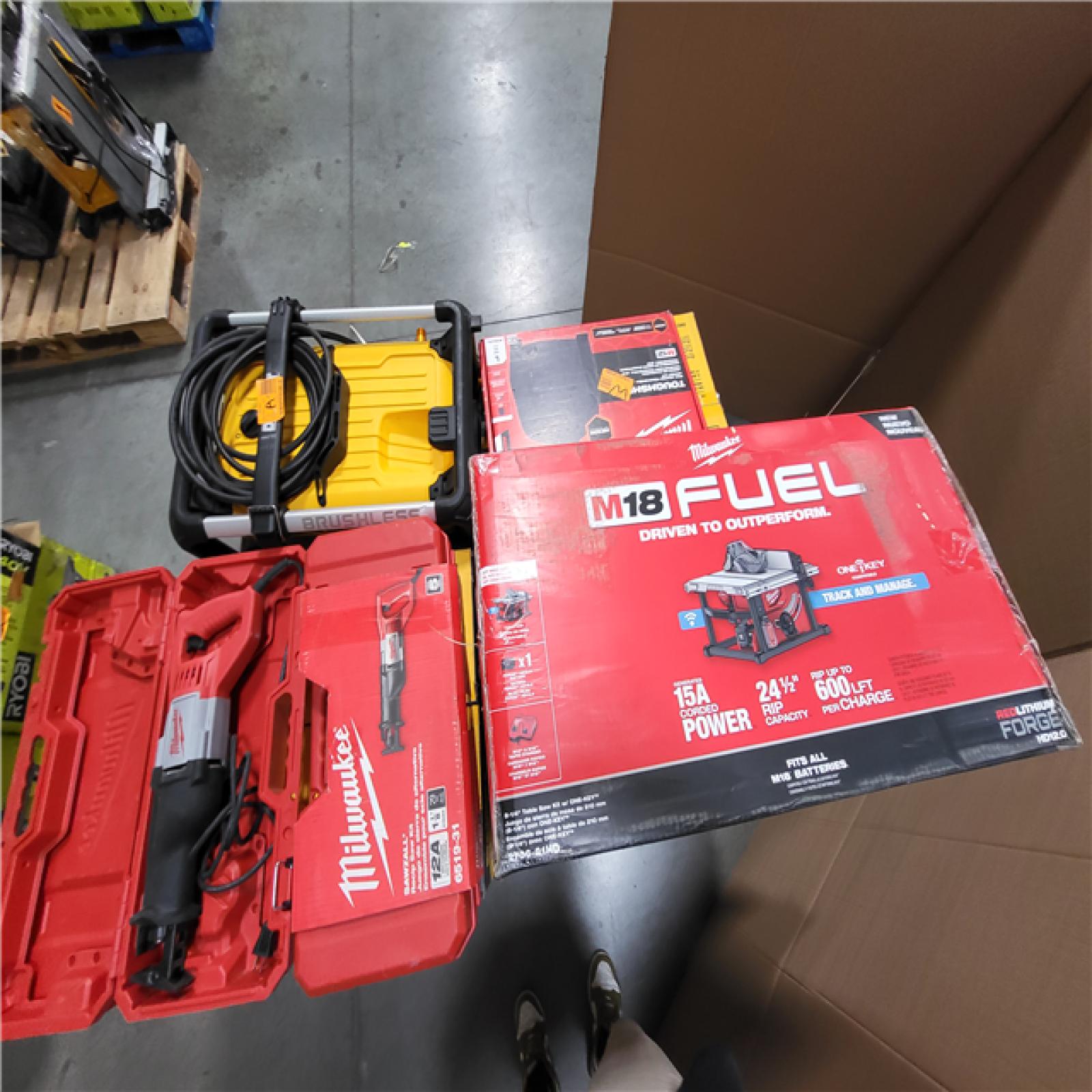 CALIFORNIA AS-IS TOOL PALLET