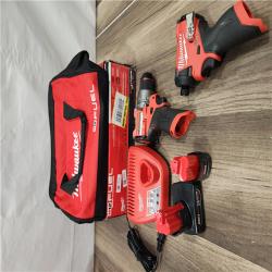AS-IS Milwaukee M12 Fuel Combo Rotomartillo 1/2 Y Llave De Impacto1/4 Nueva Generacion