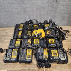 HOUSTON LOCATION - AS-IS DEWALT BATTERY CHARGER PACK QTY - 16