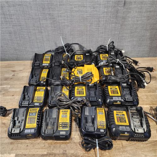 HOUSTON LOCATION - AS-IS DEWALT BATTERY CHARGER PACK QTY - 16