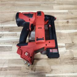 HOUSTON LOCATION - AS-IS Milwaukee  FUEL 18-Volt Lithium-Ion Brushless Cordless 18-Gauge 1/4 in. Narrow Crown Stapler (Tool-Only)