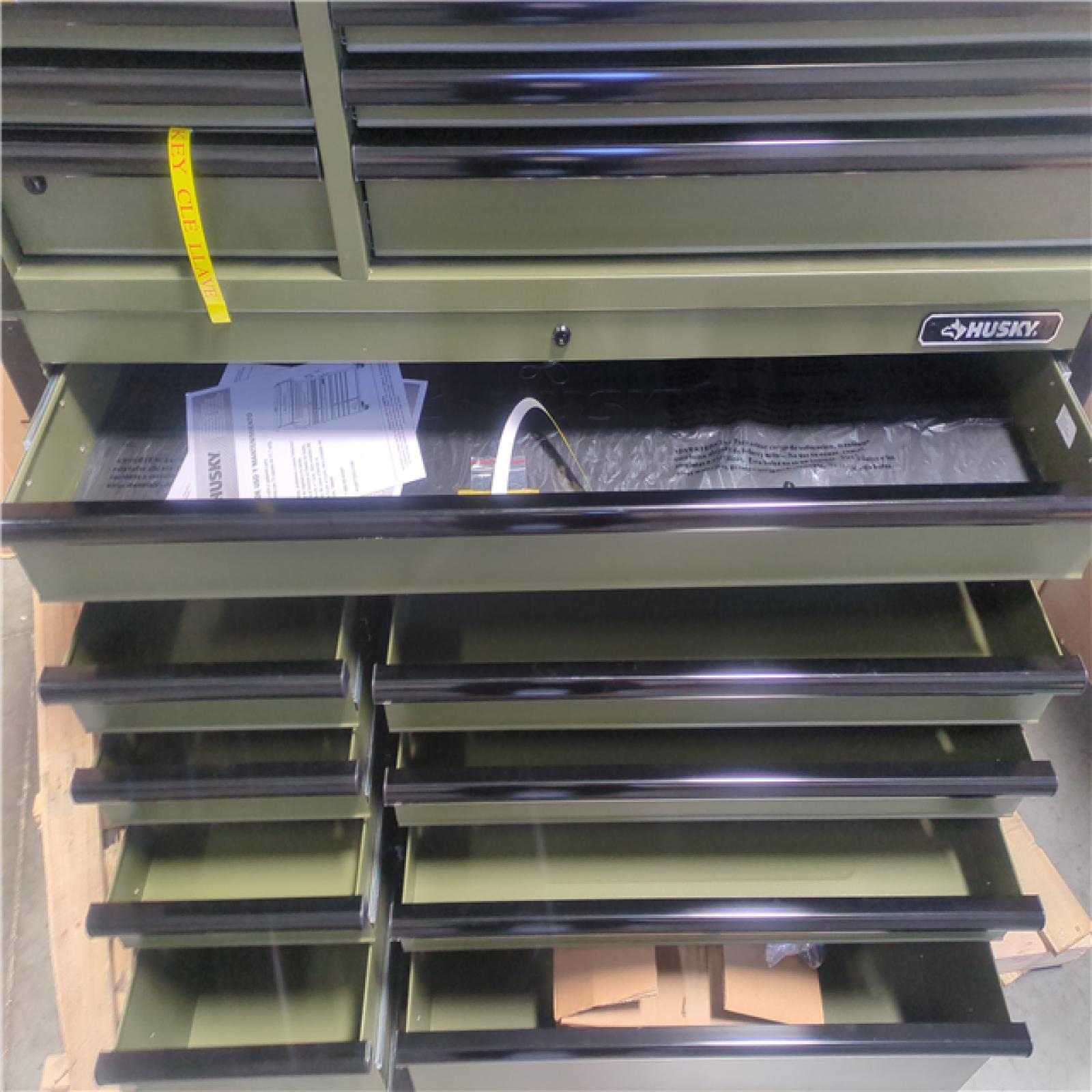 California AS-IS Husky 15-Drawer Tool Chest & Cabinet Combo
