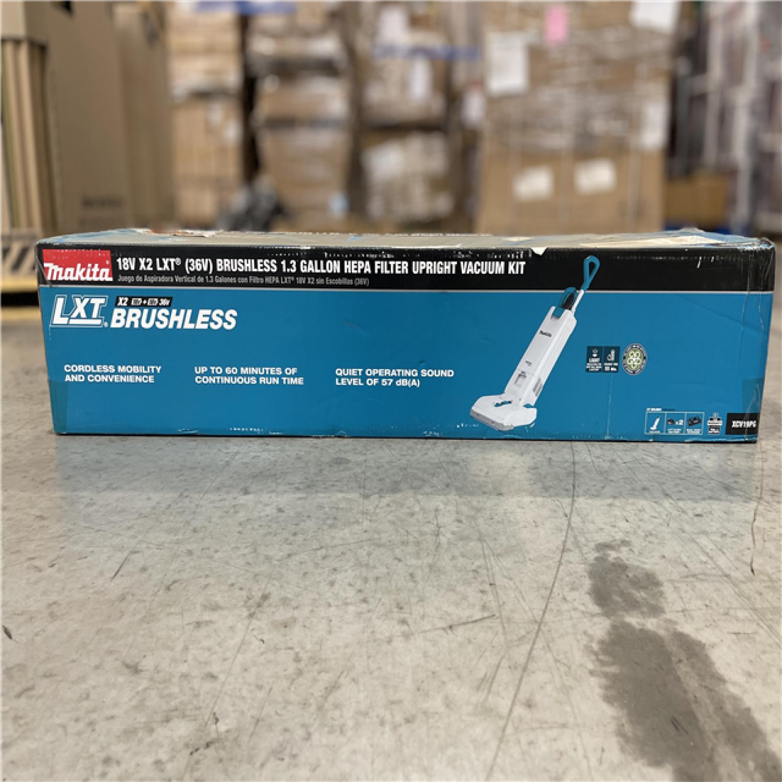 NEW! - Makita 18V X2 LXT Lithium-Ion (36V) 6.0 Ah Brushless Cordless 1.3 Gal. HEPA Filter Upright Vacuum