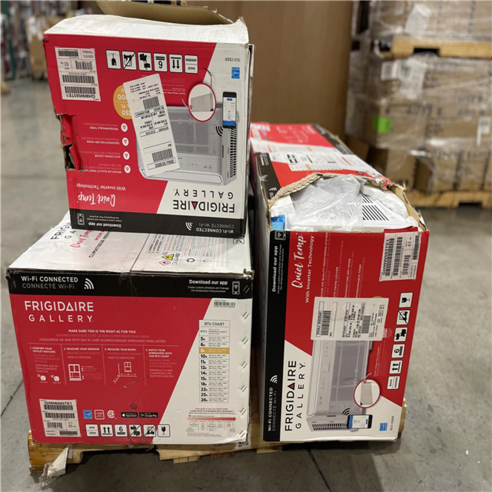 DALL AS LOCATION- AIR CONDITIONER PALLET -(5 UNITS)