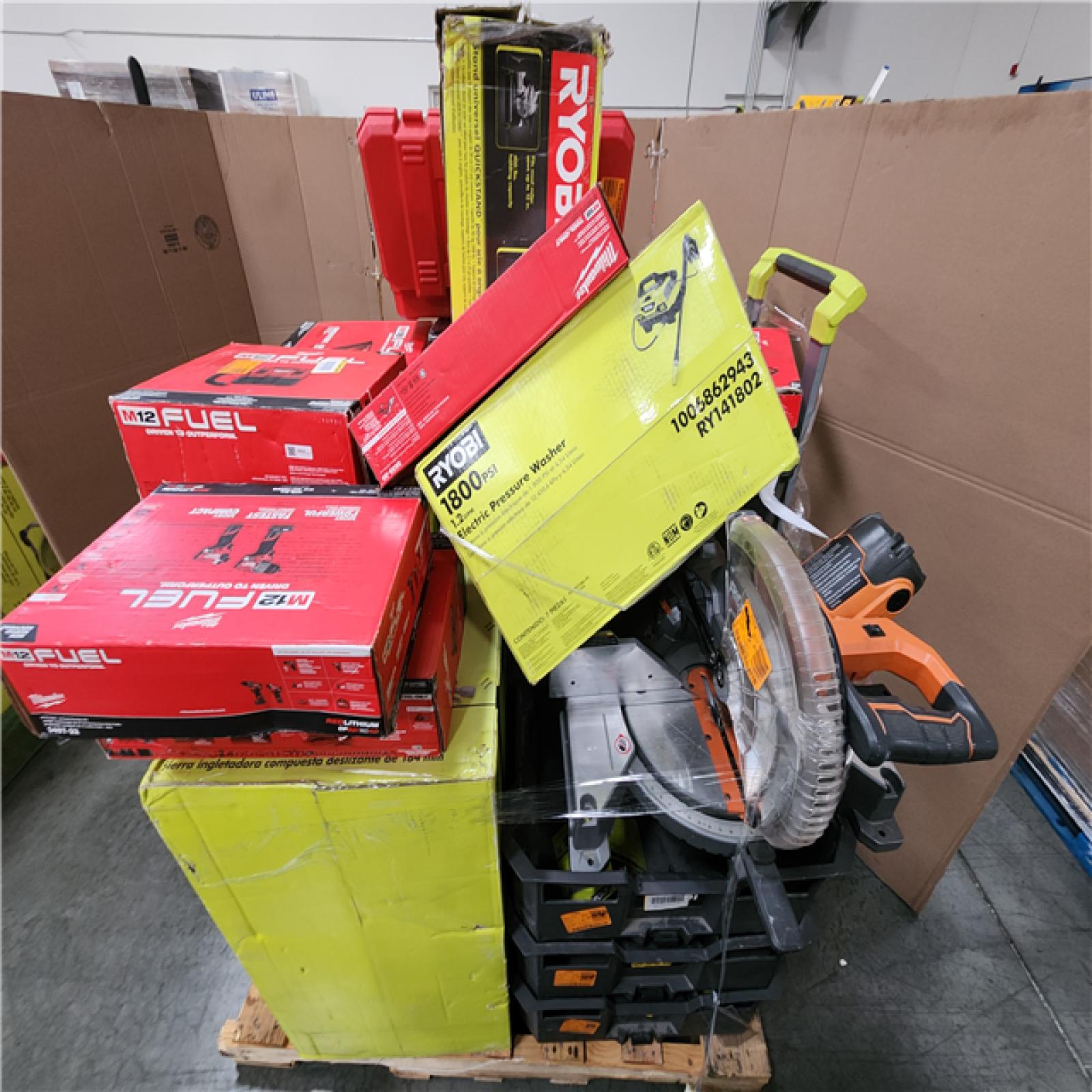 CALIFORNIA AS-IS TOOL PALLET