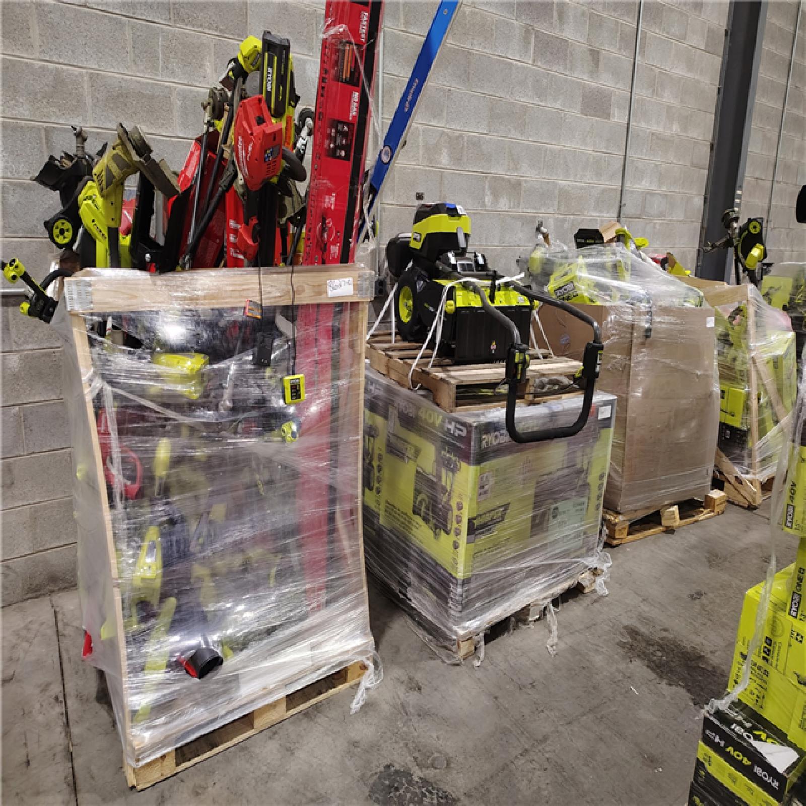 Pittston Location As-Is Power Tools Partial Truckload (8 Pallets) 8627-C