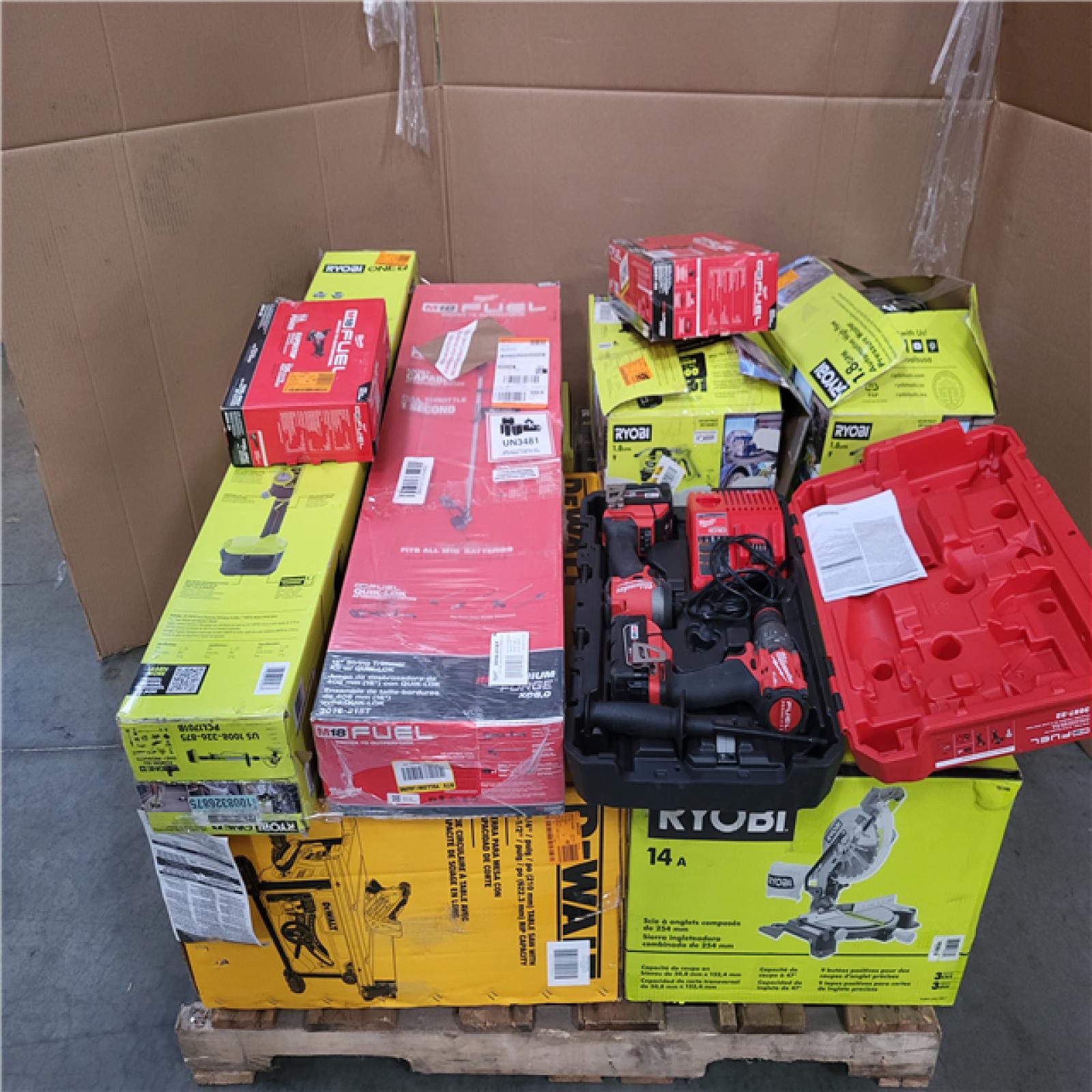 CALIFORNIA AS-IS TOOL PALLET