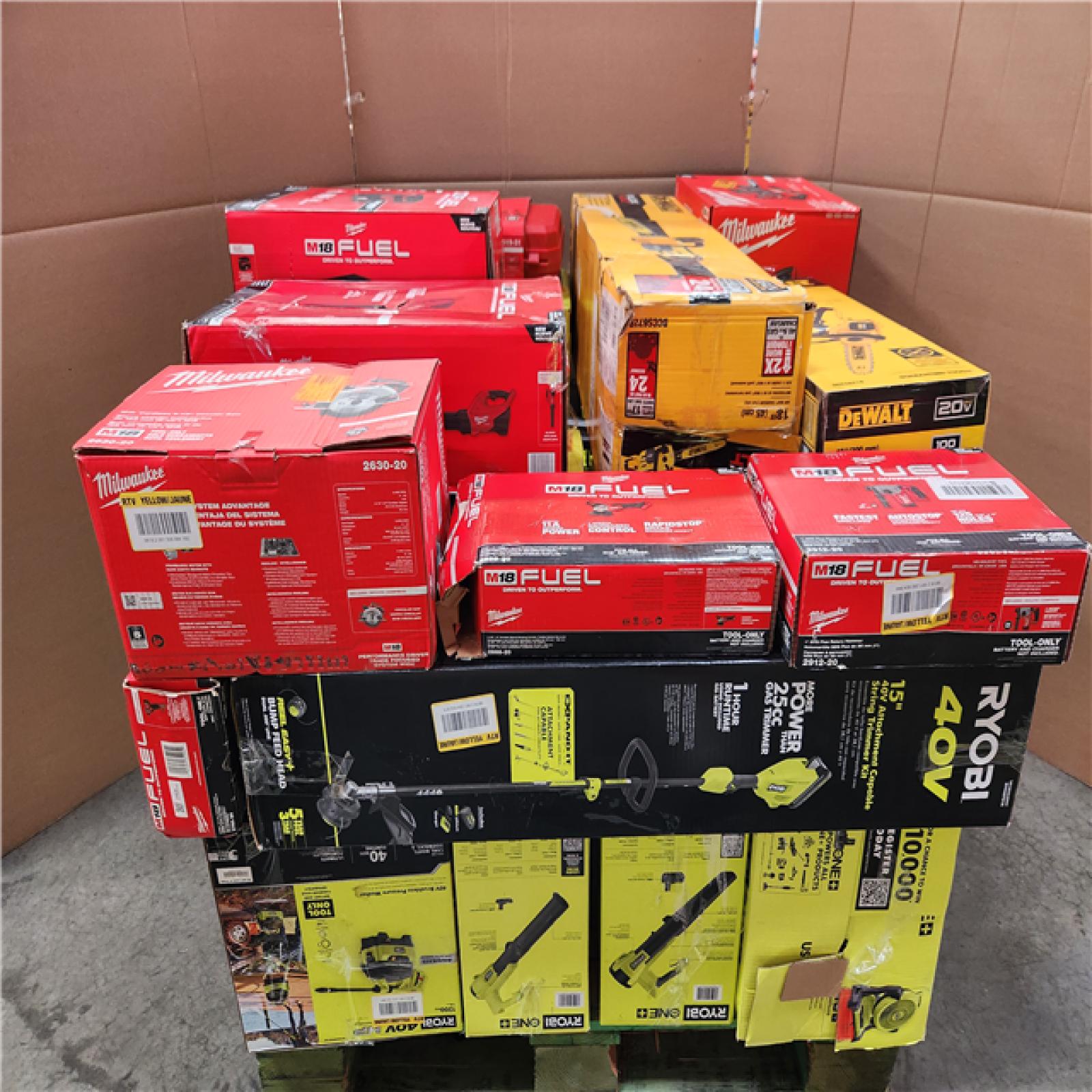 CALIFORNIA AS-IS TOOL PALLET