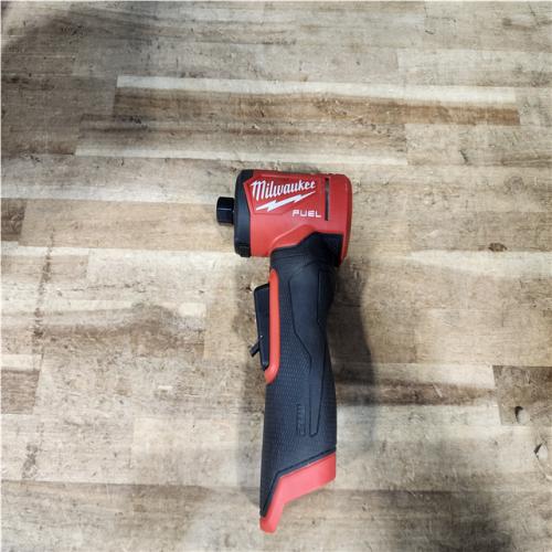Houston Location AS-IS Milwaukee FUEL 12V Lithium-Ion Brushless Cordless 1/4 in. Right Angle Die Grinder (Tool-Only)